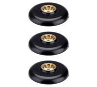 rieder 3X Sostenedor de Parada de Pin de Extremo de Violonchelo Protector Antideslizante con Ojo de Metal