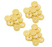 rieder 48 Piezas de Flauta Almohadillas de Reemplazo Exquisito Instrumento de Viento