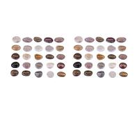 rieder 50 Piedras Inspiradas Grabadas con Palabras de Aliento Piedras Grabadas En para Preocuparse Afirmación Piedras de Meditación