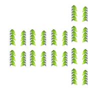 rieder 60 Piezas de Juguetes de Hamaca, FáBrica de Plástico de Acuarios para Accesorios Habitat