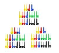 rieder 90 abrazaderas de medición, puntas de prueba, clip de prueba de cable multímetro, mini sonda de prueba electrónica, agarrador de probador de PCB