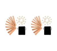 rieder Juego de 54 piezas para instrumentos de clarinete, incluye 20 corchos de conexión de cuello y 17 bloques de instrumentos para sopladores