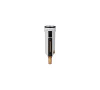 RIEGLER 100133-MF 14-A - Contenedor de metal con tubo de visión, para FUTUra, BG 1, drenaje: VA, 1 unidad