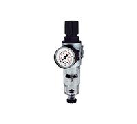 RIEGLER 100354-C 06-K10-HA - Regulador de filtro multifix-mini, con depósito de PC, G 1/4, 0,5-10 bar, 1 unidad