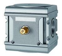 RIEGLER 100629-A 55 F - Válvula de entrada multifix con acelerador ajustable, BG 5, G 1, 1 unidad