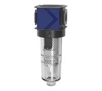 RIEGLER 100693-VAK 23 - Filtro de carbón activo "variobloc", depósito de policarbonato, BG 1, G 3/8, 1 unidad