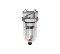 RIEGLER 100958-650 D/K-HA Filtro estándar con depósito de policarbonato, 5 µm, BG 3, G 3/4, 1 unidad
