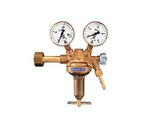 RIEGLER 101279-487.42 - Regulador de presión de botellas, 200 bar, argón/helio, presión de trabajo 0-10 bar, 1 unidad