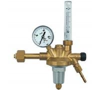 RIEGLER 101283-489.11 - Regulador de presión de botella, 200 bar, gas moldeador, medidor de cantidad 0-30 l/min, 1 unidad