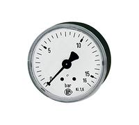 RIEGLER 101818-110.48 - Manómetro estándar, chapa de acero, G 1/8 trasero, 0-25,0 bar, diámetro 40, 1 unidad