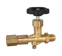 RIEGLER 102665-9080/M Mano-cerradura manguito giratorio, DIN16270, latón, G 1/2, 1 unidad