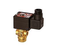 RIEGLER 102964-MV 3212 3/2 vías, MS, NC, directo. 230 V, 50-60 Hz, NBR, Rp 1/4, PN 0-6 bar, 1 unidad.