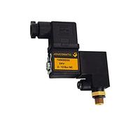 RIEGLER 102968-108.02 - Válvula solenoide de 3/2 vías Banjo, NC, 24 DC, G 1/8 AG, PN 10 bar, 1 unidad