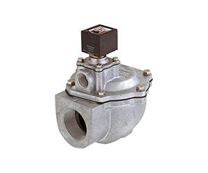 RIEGLER 102991-MV 4214 G - Válvula de diafragma de impulso, NC, 24 V CC int. Control de control de piloto, G 2, CR, 1 unidad
