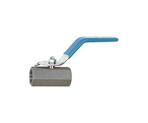 RIEGLER 103477-374.01-ES 1.4408 - Grifo de bola (acero inoxidable, 1 pieza, serie pequeña, G 1/4, DN 5, 1 unidad)