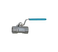 RIEGLER 103484-375.04-ES 1.4408 - Válvula de bola (acero inoxidable, 1 pieza, serie G 3/4, DN 13, 1 unidad)