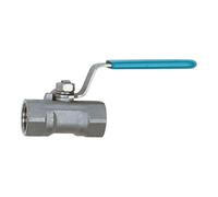 RIEGLER 103485-375.05-ES - Válvula de bola de acero inoxidable 1.4408, 1 pieza, serie Kl. G 1, DN 16, 1 unidad