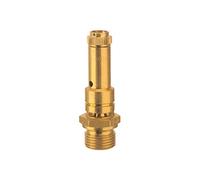 RIEGLER 104023-226.01-10,0 - Válvula de seguridad DN 8, latón, G 1/4, presión de respuesta: 10 bar, 1 unidad