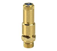 RIEGLER 104521-227.55-0,2 - Válvula de seguridad DN 10, latón, G 1/2, presión de respuesta 0,2 bar, 1 unidad