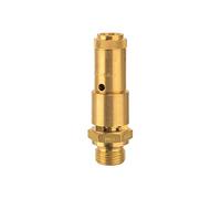 RIEGLER 104714-227.66-6,0 - Válvula de seguridad DN 10, latón, G 3/4, presión de respuesta: 6 bar, 1 unidad