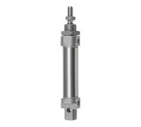 RIEGLER 105810-1.DMD.20160 - Cilindro redondo, doble acción, imán, diámetro del pistón 20, carrera 160, G 1/8, 1 unidad
