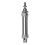 RIEGLER 105816-1.DMD.25080 - Cilindro redondo, doble acción, imán, diámetro de pistón 25, carrera 80, G 1/8, 1 unidad