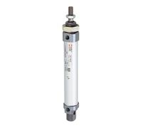 RIEGLER 105824-1.EM.08050 - Cilindro redondo, efecto simple, imán, diámetro del pistón 8, carrera 50, M5, 1 unidad