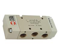 RIEGLER 106503-516.305 Válvula de 5/2 vías, neumática, monoestable, conector G 1/2, DN 15, 1 unidad