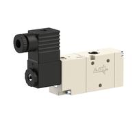 RIEGLER 106528-517.111 - Válvula neumática de 3/2, monostabil, G 1/8, NC, 24 V DC, 1 unidad