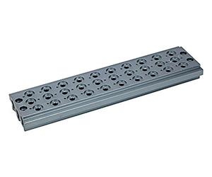 RIEGLER 106640-520.10-14 - Placa base para válvulas, 10 posiciones de válvula, G 1/4, 1 unidad