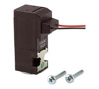 RIEGLER 106642-MV 1051.2 - Miniválvula magnética (control directo, NC, 24 VDC, cable de 30 cm, 1 unidad)