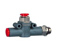 RIEGLER 106769-432.005-4 - Válvula de ventilación rápida compatible con M5 (surtidor) - cerradura 4 (entrada), 1 unidad