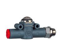 RIEGLER 106777-433.018-4 - Válvula de ventilación rápida acústica G1/8 (surtido) - Cerradura 4 (entrada), 1 unidad