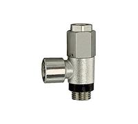 RIEGLER 107059-63.038-38 Válvula de retención neumática desbloqueable G 3/8, G 3/8 i, G 1/8, 1 unidad