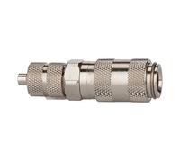 RIEGLER 107113-243.08/7-ES - Acoplamiento de cierre rápido NW 2,7, ES 1.4404, conexión de manguera, 4 x 3, 1 unidad