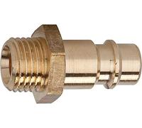 Riegler 107238 - Racor para manguitos I.D. 7,2-7,8, latón brillante, G 1/4 ET