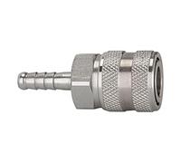 RIEGLER 107342-243.145 - Acoplamiento de cierre rápido NW 7,2, acero inoxidable 1.4305, boquilla LW 9, 1 unidad