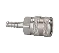 RIEGLER 107344-243.146 - Acoplamiento de cierre rápido NW 7,2, acero inoxidable 1.4305, boquilla LW 13, 1 unidad.