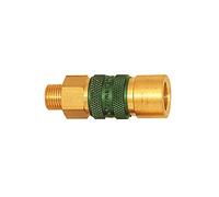 RIEGLER 107625-247.01 - Acoplamiento de cierre rápido inconfundible NW 5, G 1/8 AG, verde, 1 unidad