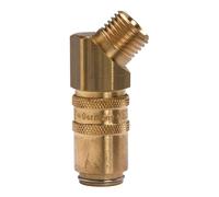 RIEGLER 107926-270.34 - Acoplamiento de temperamento DN 6 con conexión de rosca exterior, G 1/4 45°, 1 unidad