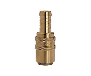 RIEGLER 107953-280.01 - Acoplamiento de temperamento DN 9, espiga de 13 mm, válvula de cierre, boquilla recta, 1 unidad