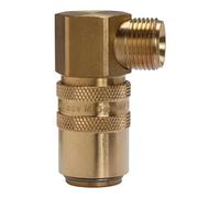 RIEGLER 107964-280.26 - Acoplamiento de temperamento DN 9 con AG, con válvula de cierre, G 3/8 90°, 1 unidad
