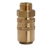 RIEGLER 107968-280.33 - Acoplamiento de temperamento DN 9 con conexión de rosca exterior, G 1/2 recta, 1 unidad