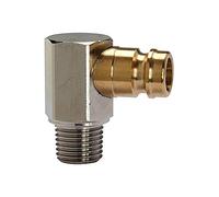 RIEGLER 107990-280.806 Temperador DN 9, 90°, con rosca exterior, R 3/8, 1 unidad