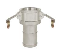 RIEGLER 108026-1112.34 Kamlok - Caja de acoplamiento rápido tipo C, aluminio, LW 19, para conector de 32 mm de diámetro, 1 unidad
