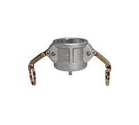 RIEGLER 108055-1115.212 Kamlok - Tapa de cierre tipo DC, aluminio, BG 2 1/2, para conectores de diámetro 76, 1 unidad