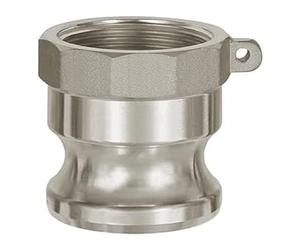 RIEGLER 108069-1117.112 Kamlok Conector de acoplamiento rápido con IG, tipo A, aluminio, G 1 1/2, 1 unidad