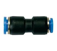 RIEGLER 109800-136.0604 - Conector recto "Serie azul", reductor, diámetro de la manguera 6/4, 1 unidad