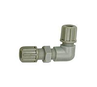 RIEGLER 110844-140.41 - Conector de mamparo angular, M10 x 1,0, para manguera de 4/6 mm, SW 14, PA, 1 unidad