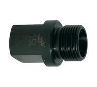 RIEGLER 112512-VMS 01 - Boquilla de premontaje para junta de acero inoxidable M8 x 1,0, 1 unidad